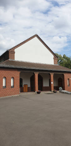 Rückseite der Kapelle