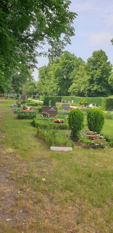 ländlicher Friedhof